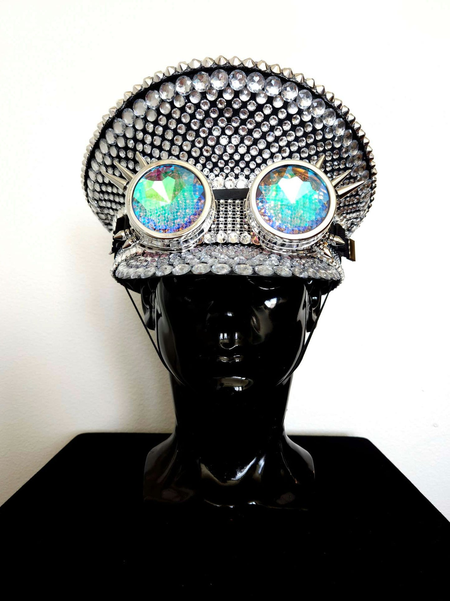 *MADE TO ORDER* Silver Captain's Hat