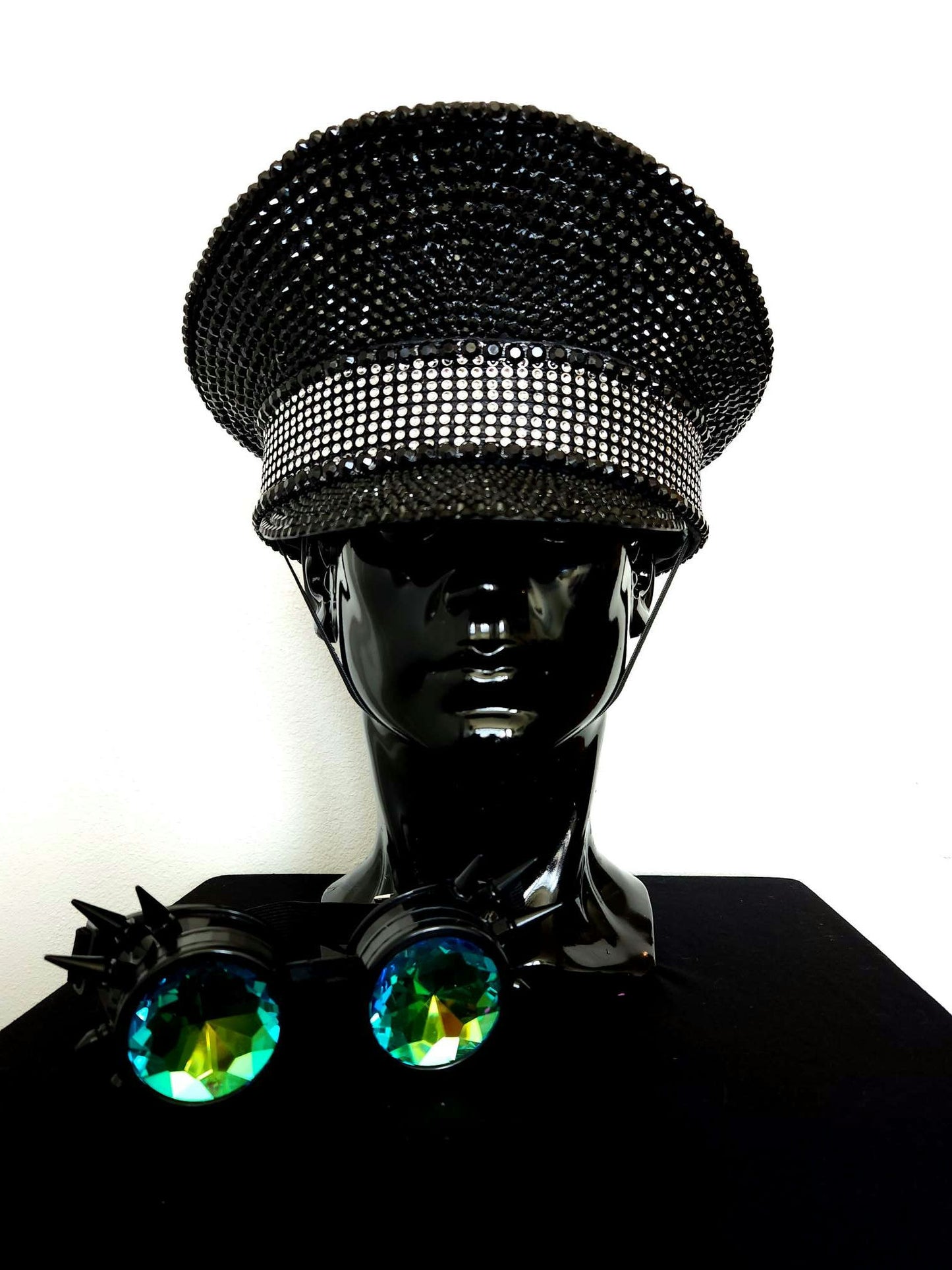 *MADE TO ORDER* Black Captain's Hat