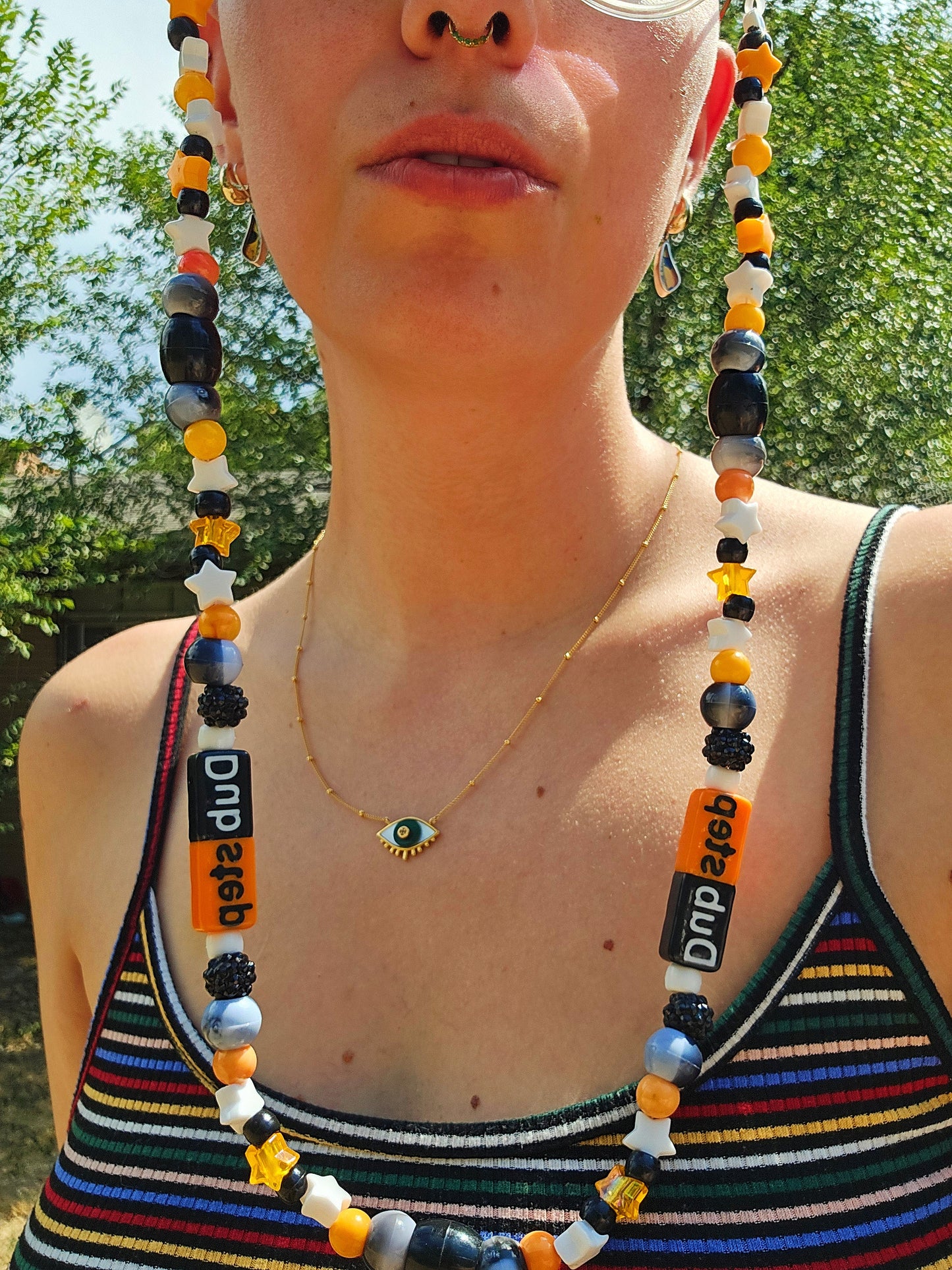 Dubstep Glasses Chain