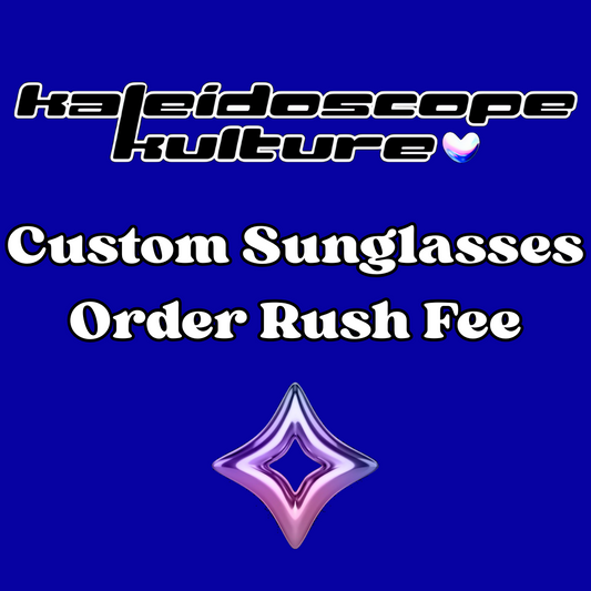 Custom Sunglasses Order Rush Fee