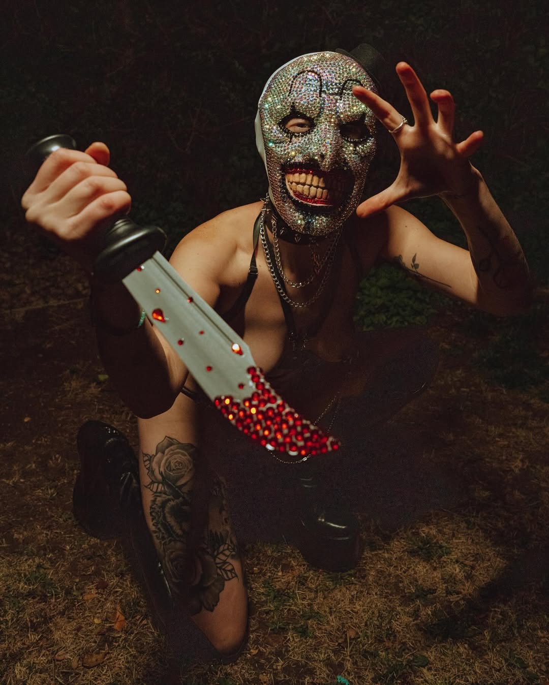 Crystal Art the Clown Mask