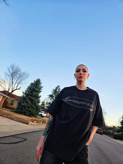 Abolish ICE Rhinestone Tee